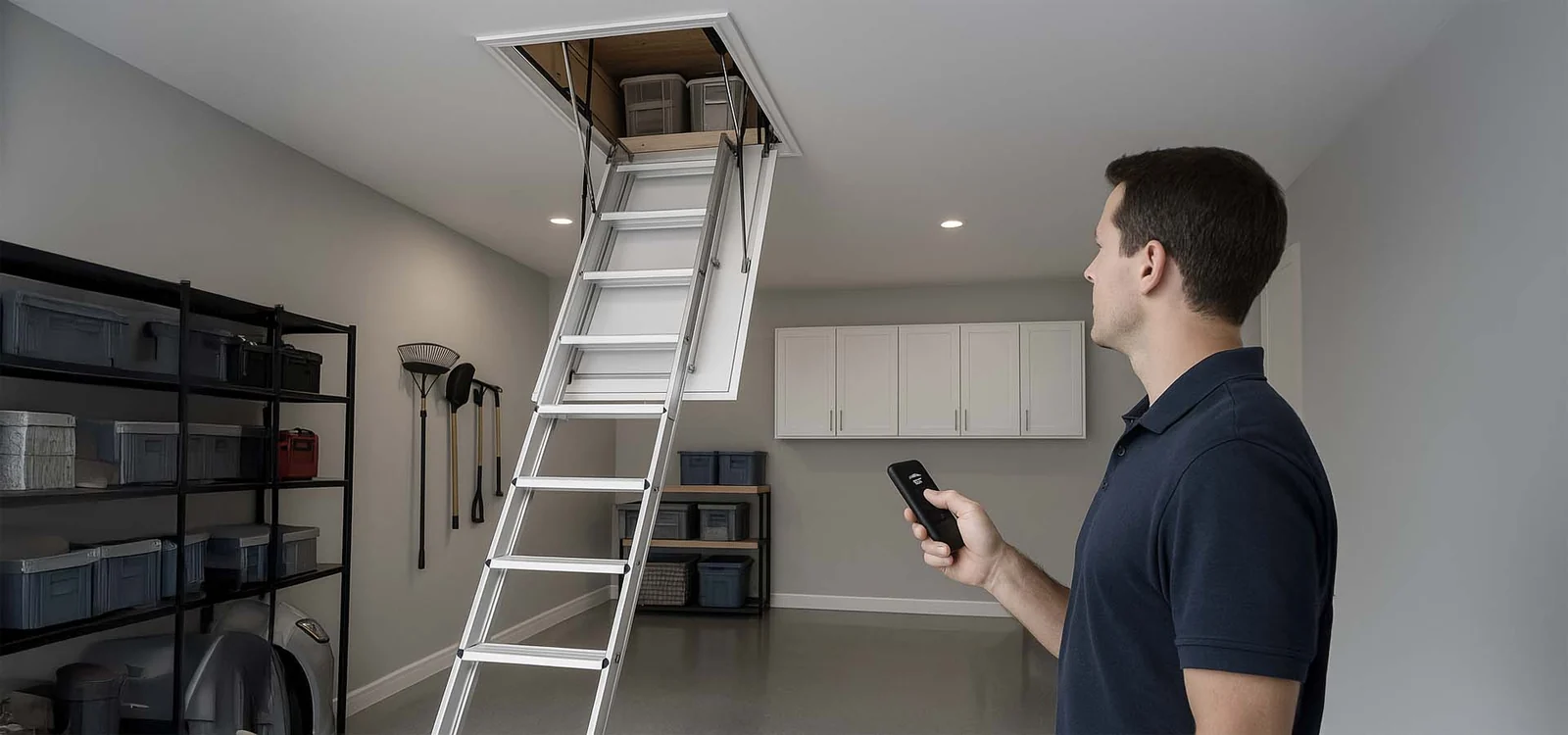 dallas attiac ladder installation